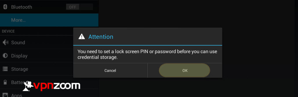 Android VPN PPTP Setup Step Three Android VPN PPTP Setup Step Three