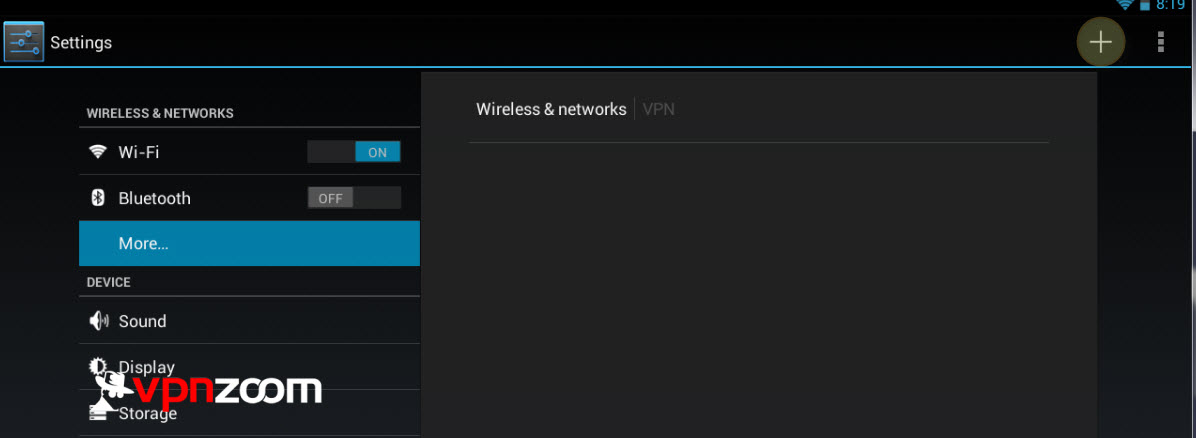 Android VPN PPTP Setup Step Four Android VPN PPTP Setup Step Four