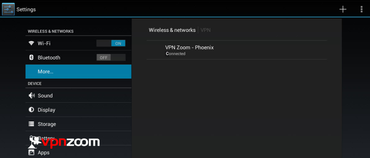 Android VPN PPTP Setup Step Seven Android VPN PPTP Setup Step Seven