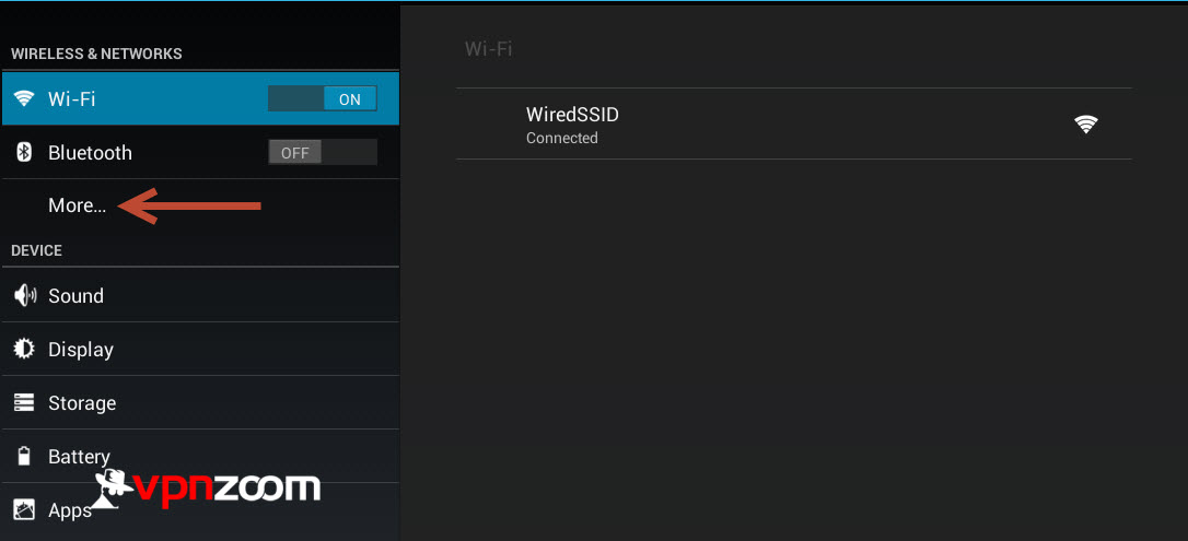 Android VPN L2TP Setup Guide Step Two Android VPN L2TP Setup Guide Step Two