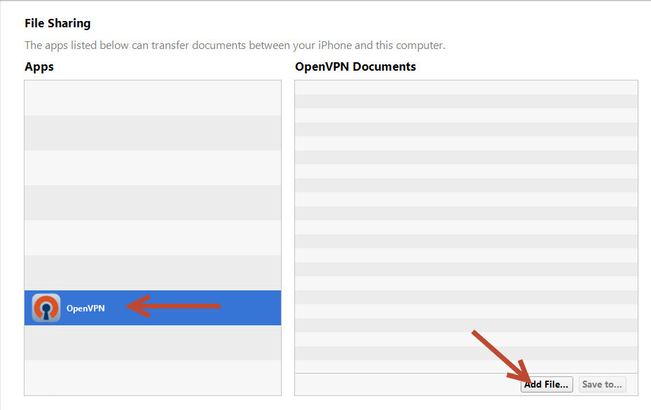 Apple IOS OpenVPN Setup Guide Step Four Apple IOS OpenVPN Setup Guide Step Four