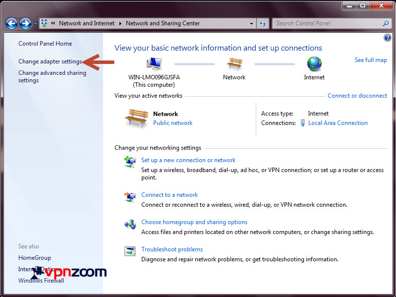 Windows 7 L2TP VPN Setup Step 10 Windows 7 L2TP VPN Setup Step 10