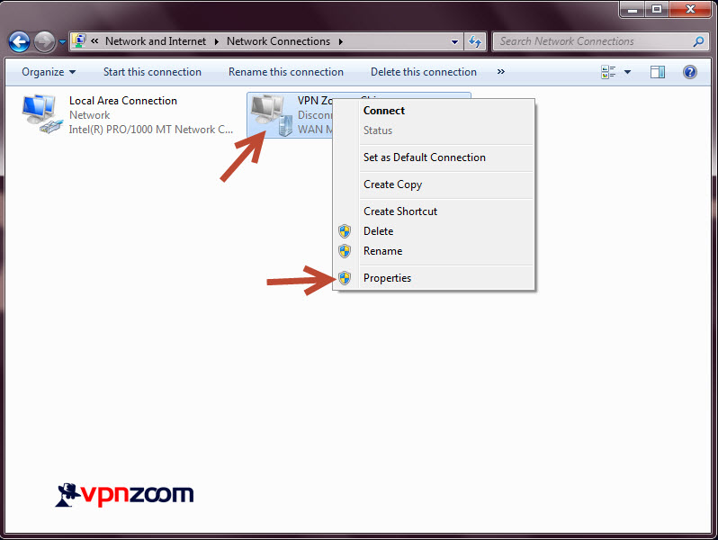 Windows 7 L2TP VPN Setup Step 11 Windows 7 L2TP VPN Setup Step 11