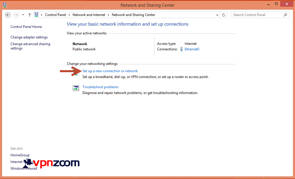 Windows 8 L2TP VPN Setup Guide Step 4 Windows 8 L2TP VPN Setup Guide Step 4